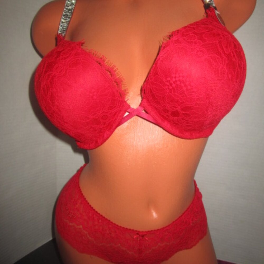 $94 VICTORIA'S SECRET SHINE BOMBSHELL SET~38C/M
